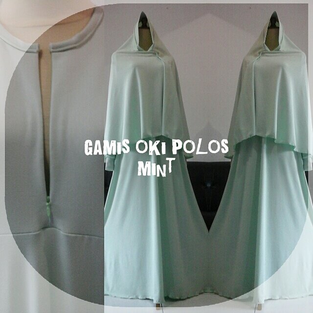Gamis-Oki-Polos-Mint