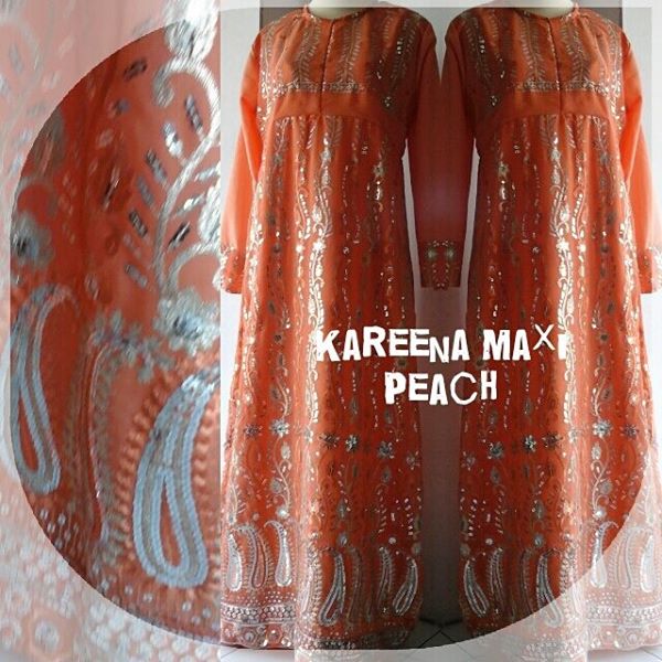 Kareena-Maxi=Peach