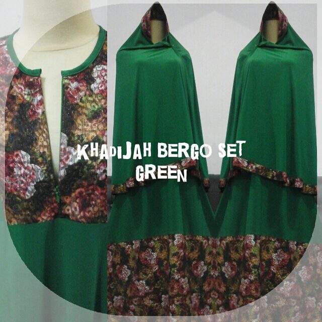 Khadijah-Bergo-Set-Green