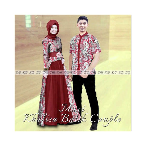 Khalisa-Batik-Couple-Merah