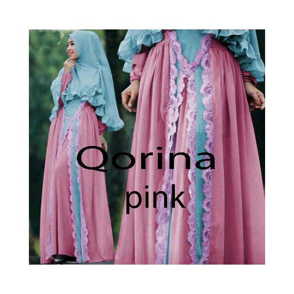 qorina-syari-bergo-set-pink