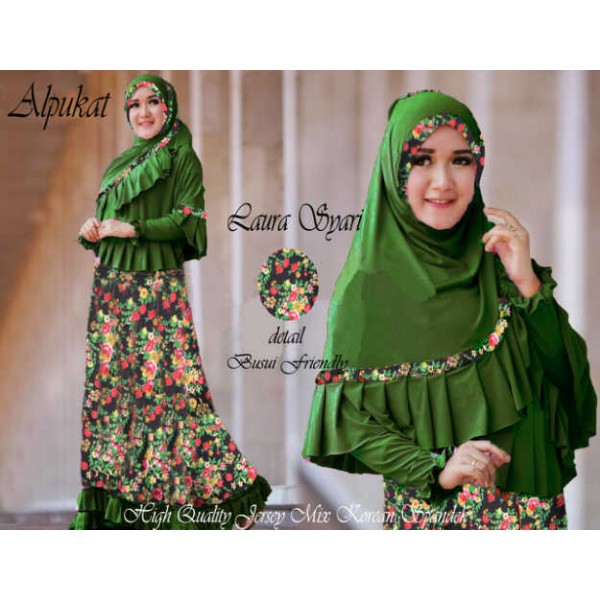 laura-syari-alpukat-jersey-printing-bergo-xl-busui