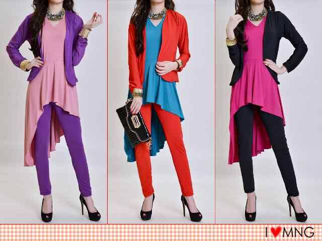 sTELAN HIKAM KARIM stelan leging + cardigan jersey HARGA NORMAL @135 SALE JADI @100RB ready ungu