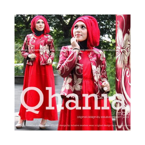 Qhania maxi blazer mewah