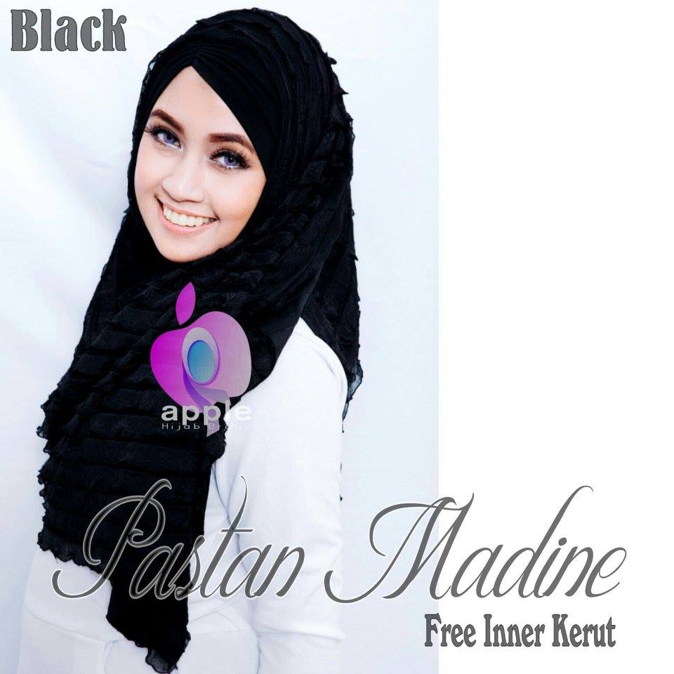 Pastan-Madine-ORIGINAL-Apple-Hijab-black