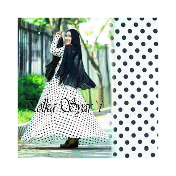 Polka-Syari-White
