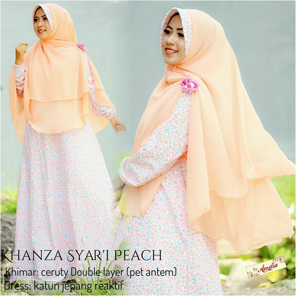 Khanza-Syari-peach-by-amelia