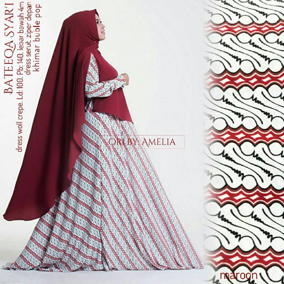 bateeqa-syari-maroon