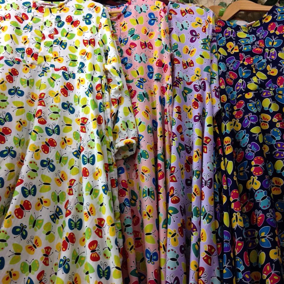Butterfly dress ori royale hijab