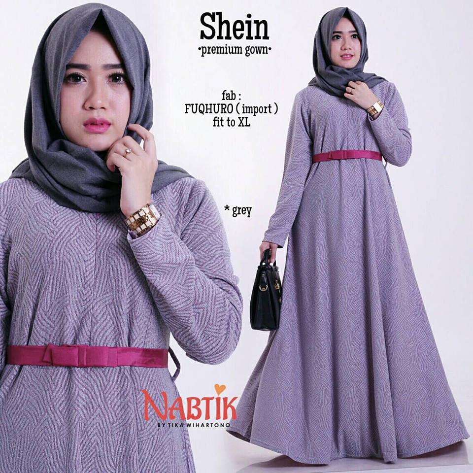 shein-premium-gown-gray