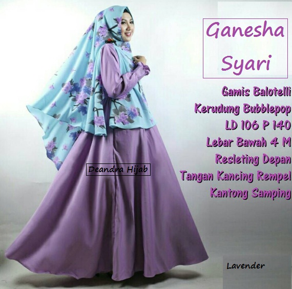 ganesha-syari-lavender