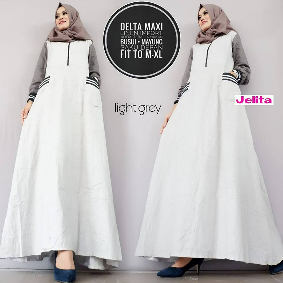 Delta Maxy Mermaid dress#6 Square Maxi Jeany Maxy by Jelita
