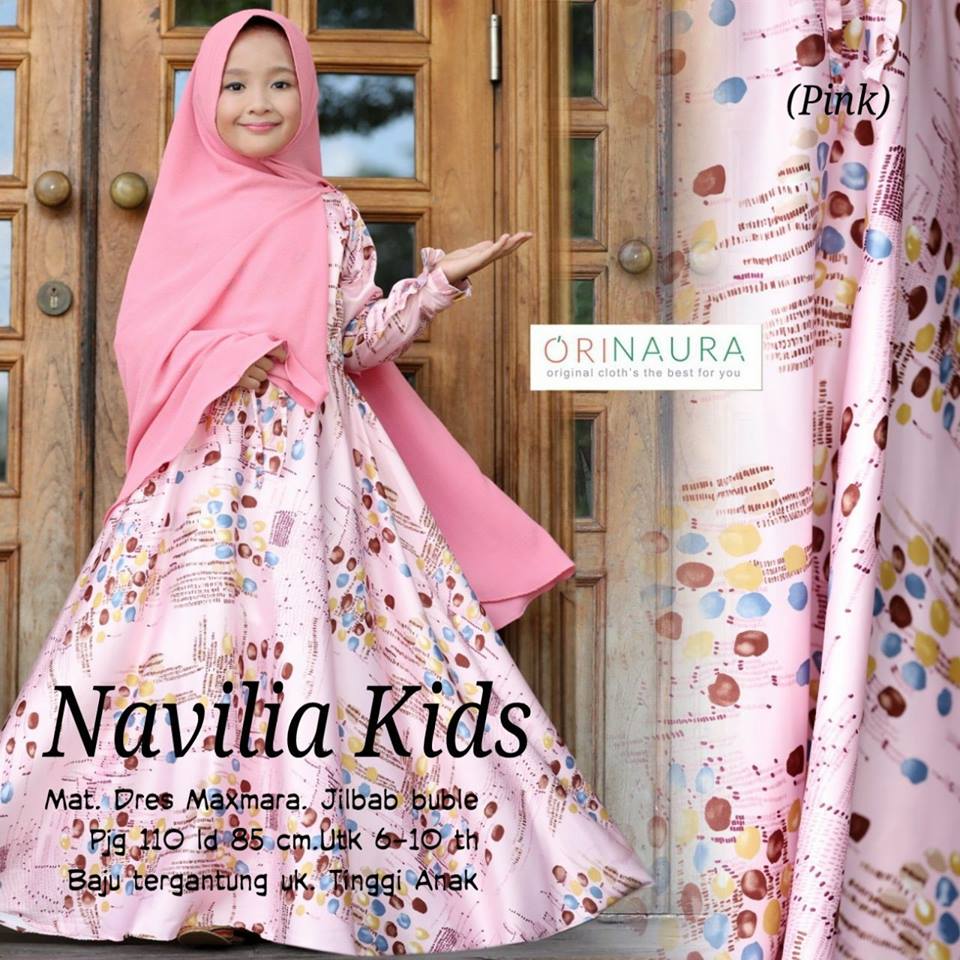 Gamis Anak Selma Navilia Anindya oleh OriNaura