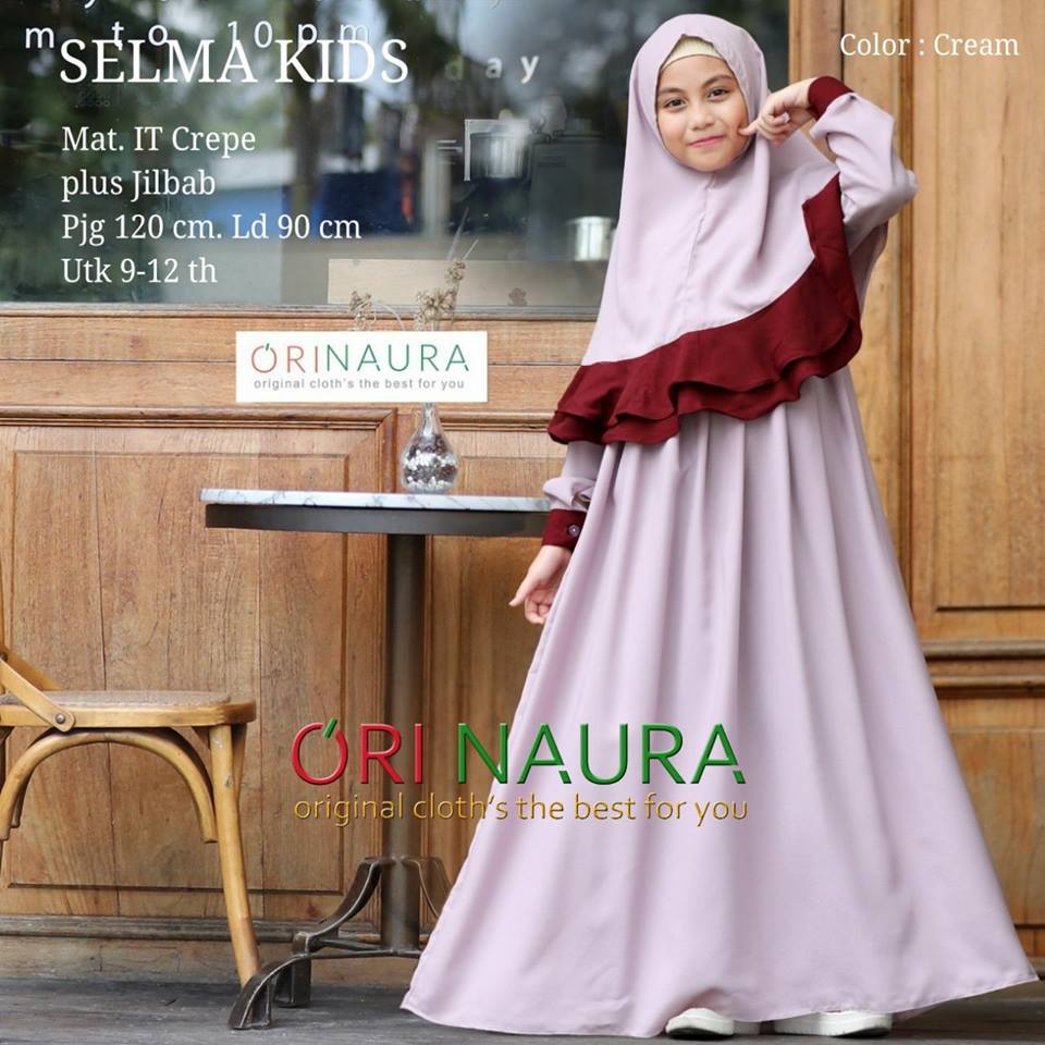 Gamis Anak Selma Navilia Anindya oleh OriNaura