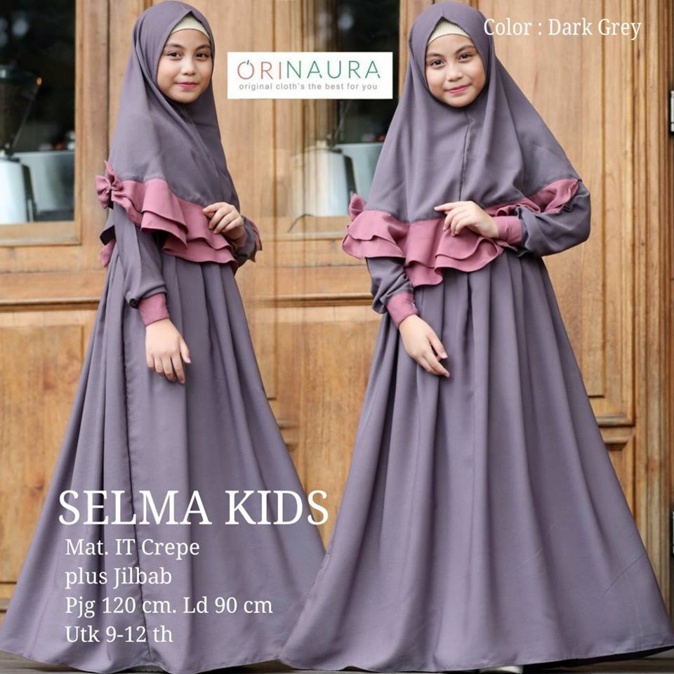 Gamis Anak Selma Navilia Anindya oleh OriNaura