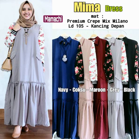 Valen Maxi Saphora dress Mima dress by Mamachi