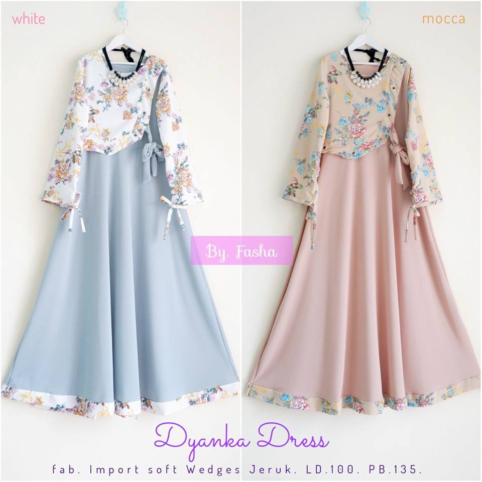 Dyanka Dress Lydia Tunik by Fasha Hijab
