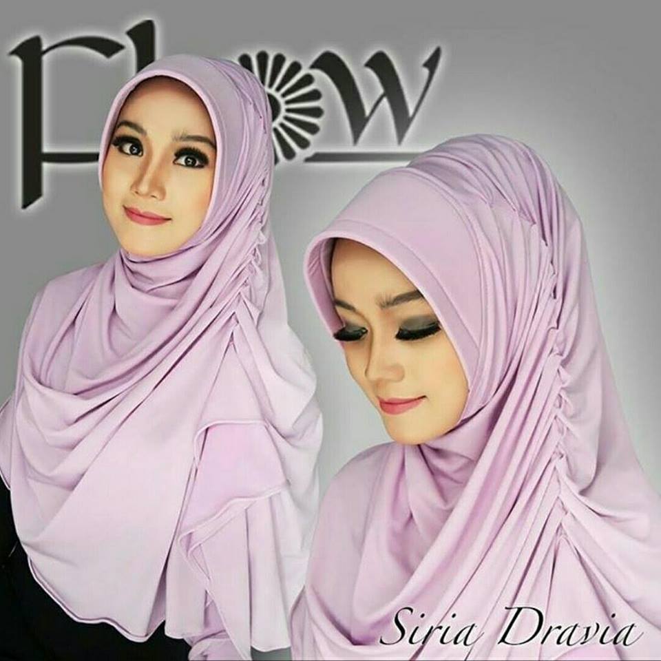 Siria Dravia Bahan Jersey Super by Flow Idea