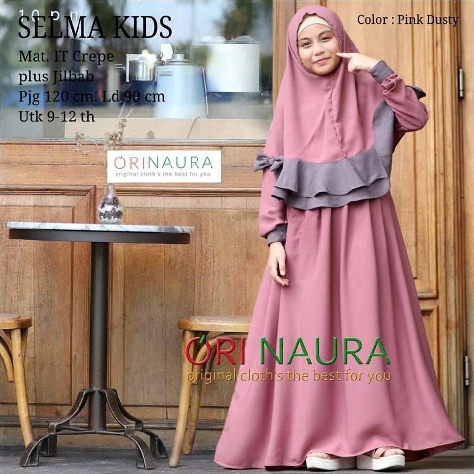 Gamis Anak Selma Navilia Anindya oleh OriNaura