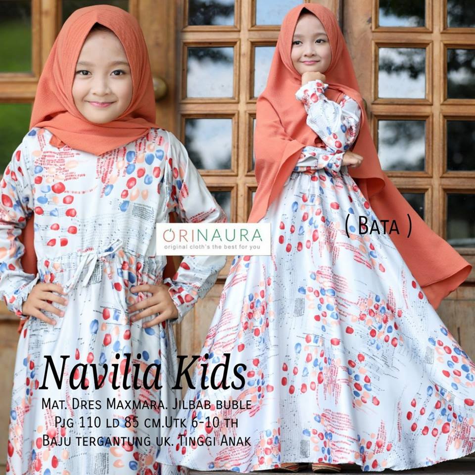 Gamis Anak Selma Navilia Anindya oleh OriNaura