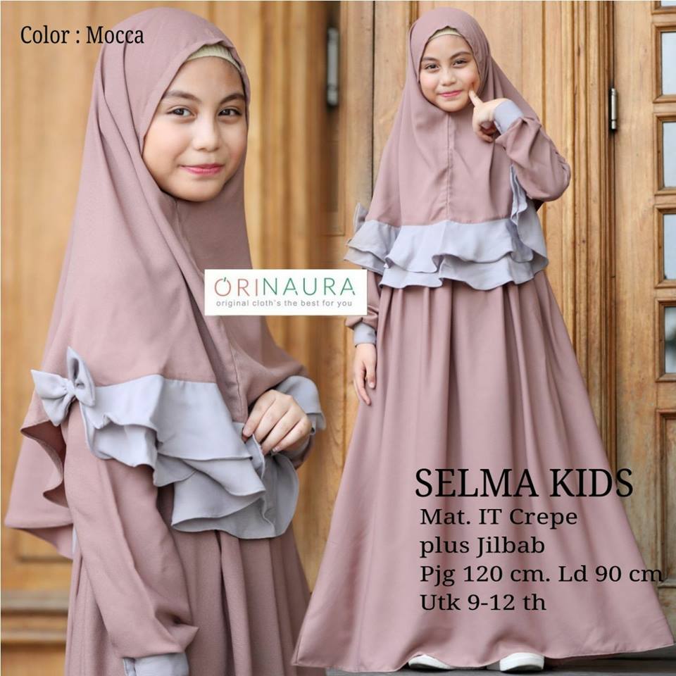 Gamis Anak Selma Navilia Anindya oleh OriNaura