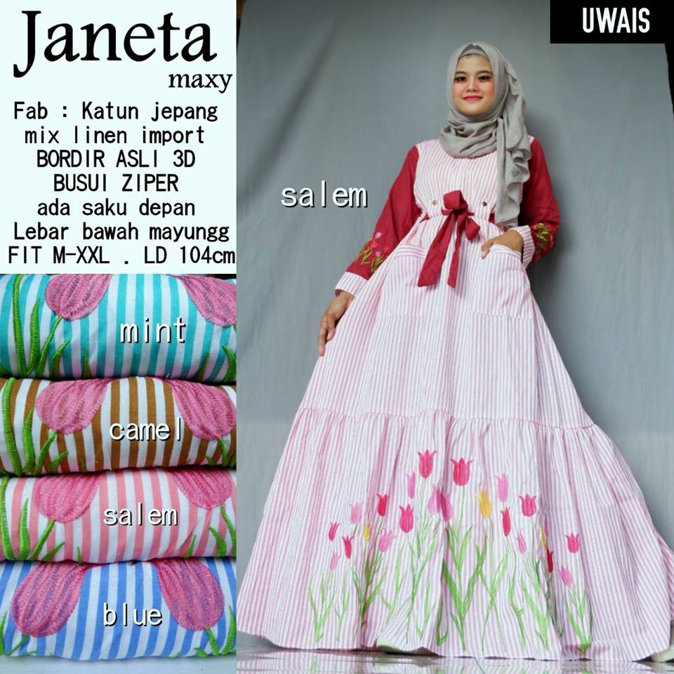 Paris Janeta Diana syari by Uwais