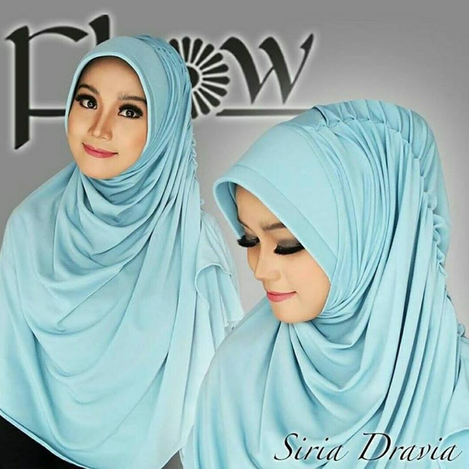 Siria Dravia Bahan Jersey Super by Flow Idea
