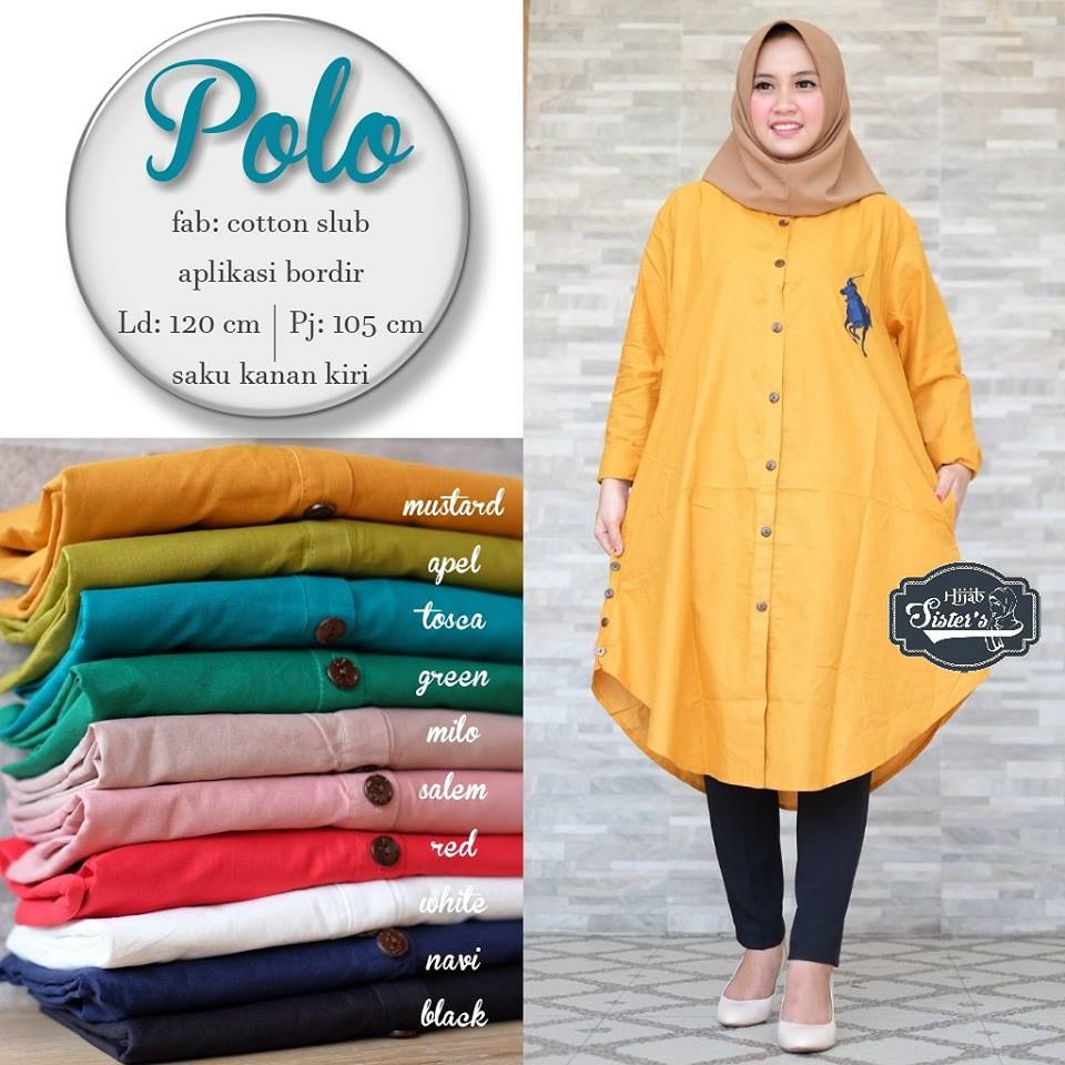Taka Longcardi Polo Hanan Parka by Hijab Sisiter's