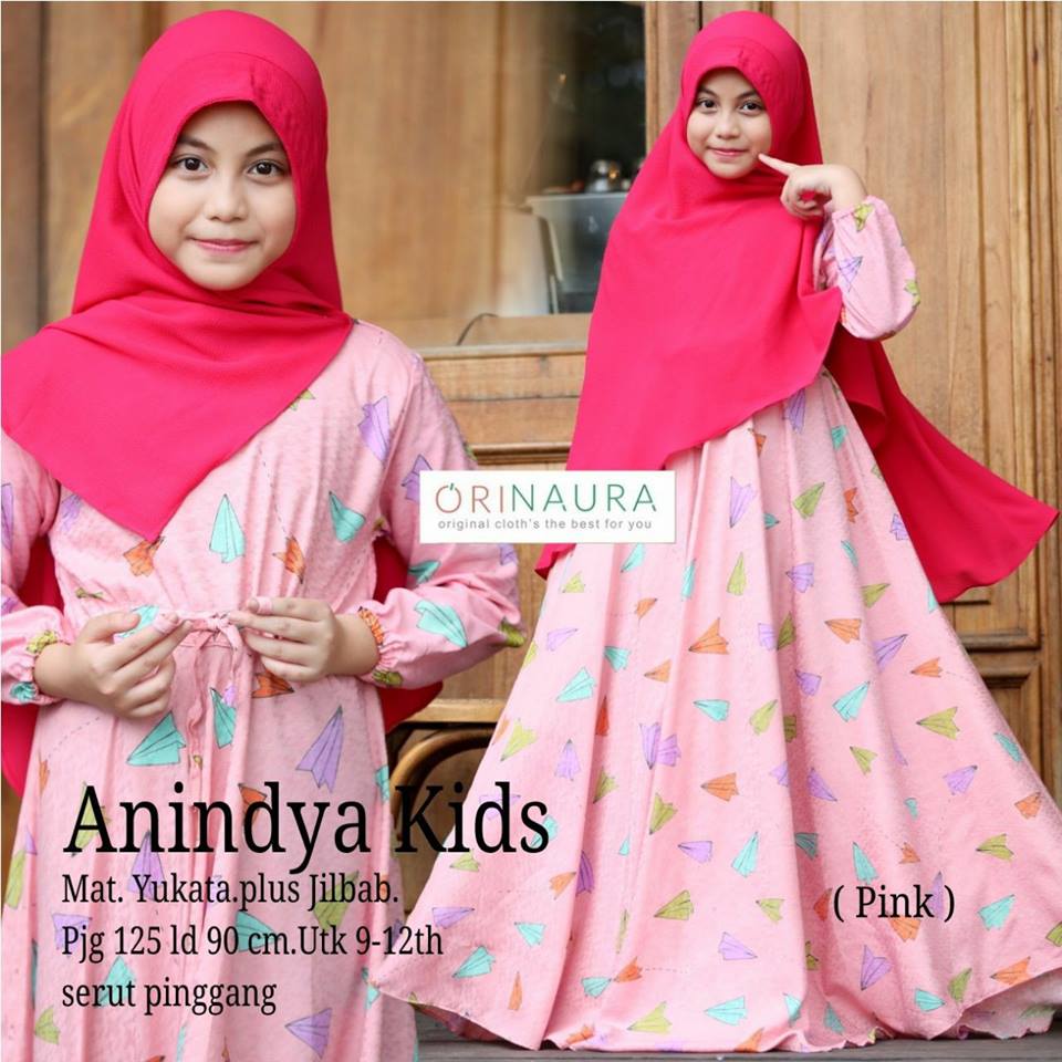 Gamis Anak Selma Navilia Anindya oleh OriNaura