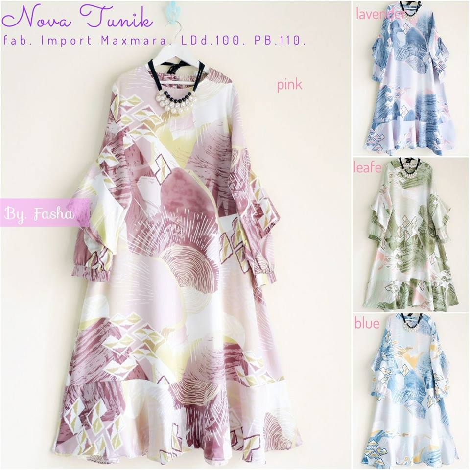 Milea Tunik Nova Tunik Milan Tunik by Fasha Hijab