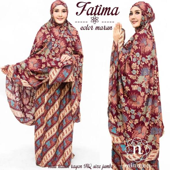 Mukena Fatima Katun Rayon by Orinawa