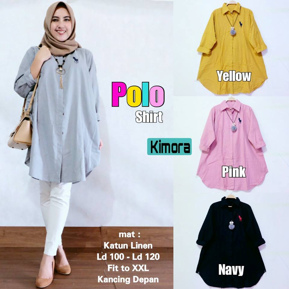 Ochi Ranee Darrel Polo shirt by Mamachi