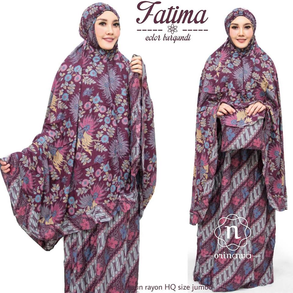 Mukena Fatima Katun Rayon by Orinawa