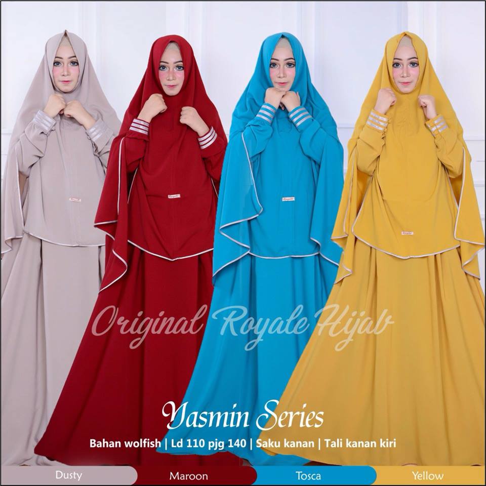 Zahida Ghaida Naraya Azzahra Hawa Habibah Hijab Syar'i by Original Royale Hijab