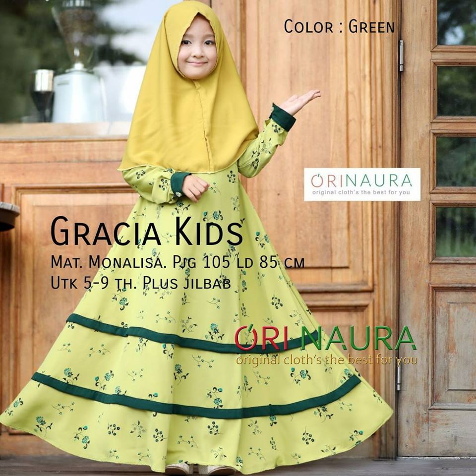 Sakura Rainbow Katun Selena Listy Gracia Sabrina kids by Ori Naura
