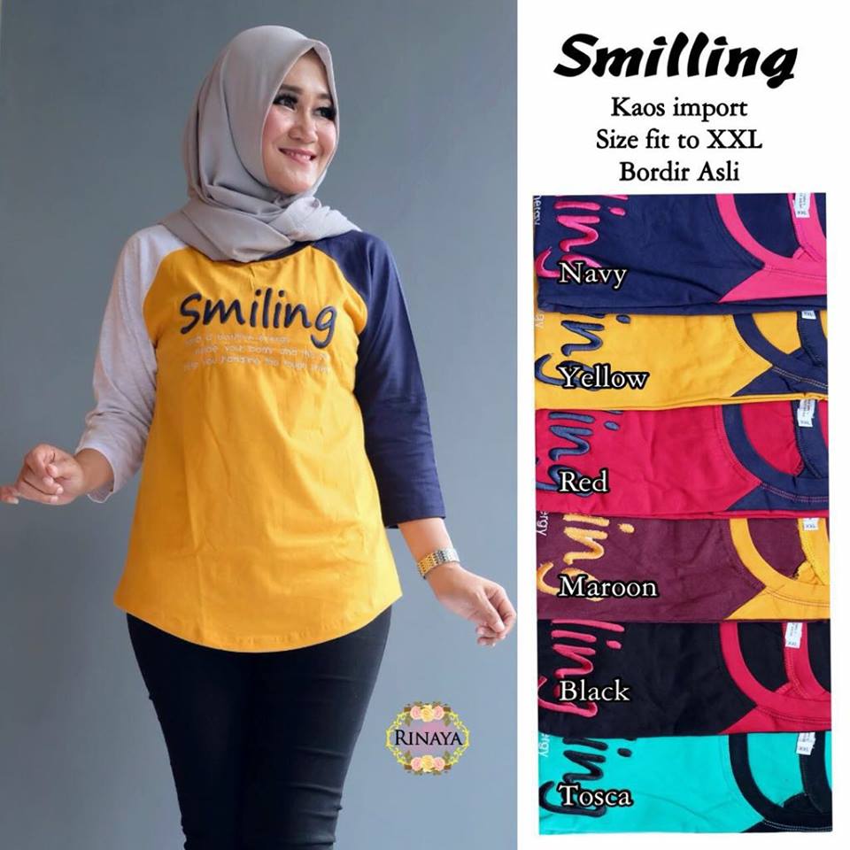 Smilling Oakland Happiness 32 Atasan by Hijab Sister's