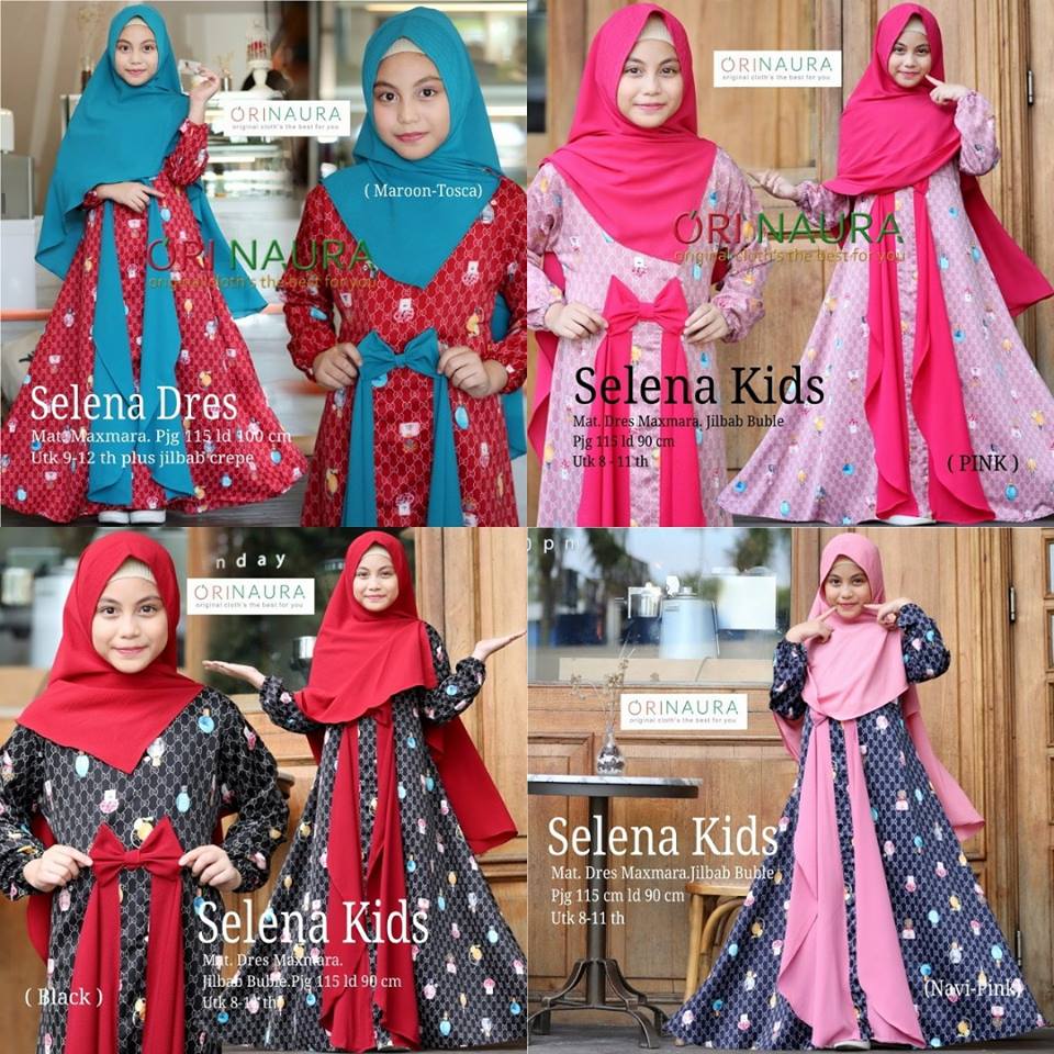 Sakura Rainbow Katun Selena Listy Gracia Sabrina kids by Ori Naura